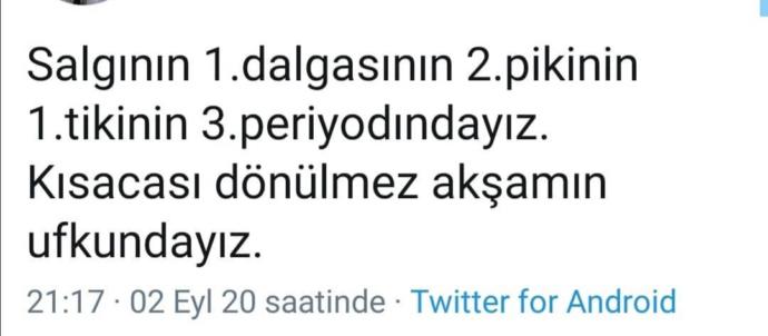 Sizce 2021de covid gerilemiş olur mu? Önlemlerden ne kadar hoşnutsunuz?