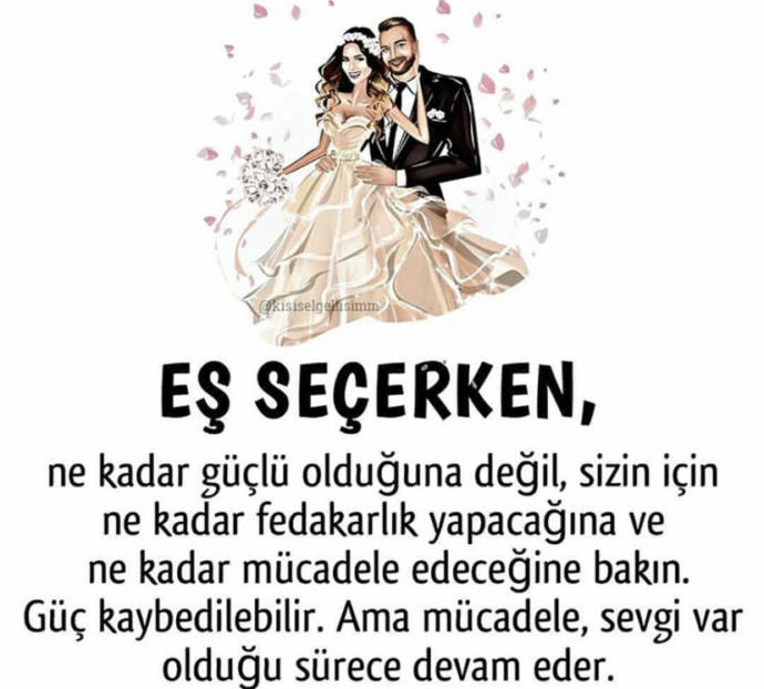 Evlilikte sizin için en önemli kriterler nelerdir?