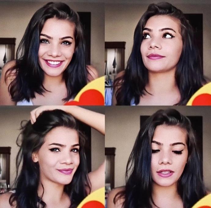 Barbara Palvinle Sebahat Benlidanı benzetiyor musunuz?
