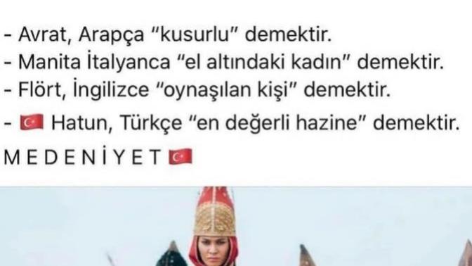 Sıkça kullandığımız manita, avrat, flört kelimelerinin sözlük manalarını biliyor musunuz?