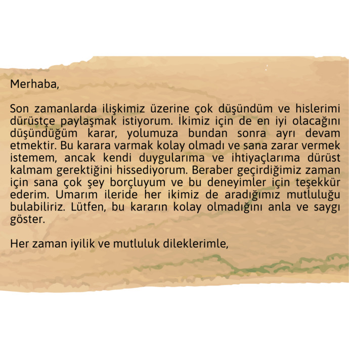 Karşındaki İnsanı Kırmadan Ayrılık Mesajı Nasıl Atılır?