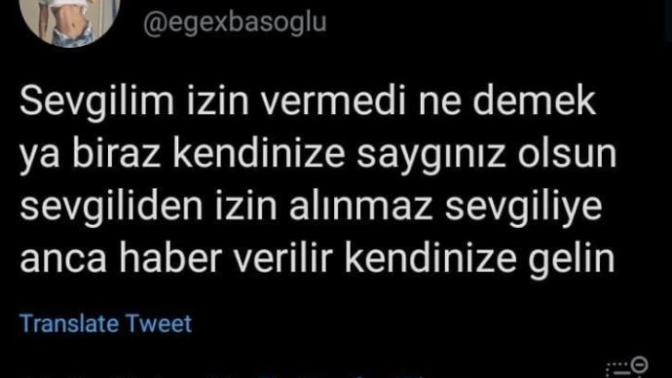 Sevgilinizden izin alır mısınız?