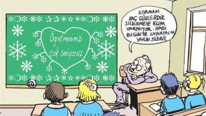 Okulda rezil olduğunuz bir anınız var mı?