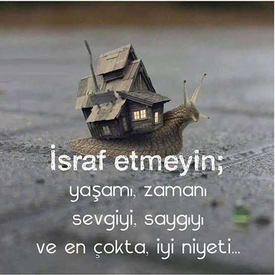 Hayatta yapılan en büyük israf nedir?