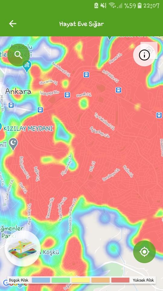 Covid -19  Ankara  ve ülke genelinde iyice yayılmakta özellikle Ankaranin bu kadar artması korkutucu nasıl değerlendiriyorsuz?