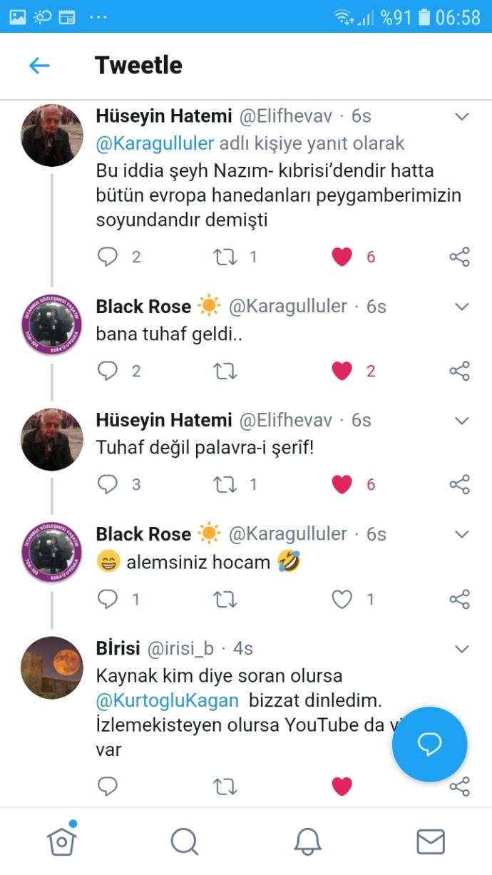 Ramazan Kurtoğlu:Mossad dünyadaki 70 islam tarikatını besliyor. Şeyh Nazım Kıbrısi İngiliz Kraliyet ailesi peygamber soyundandır ve Prens Charles doğuştan sünnetlidir dedi pic.twitter.com/pGXLuRfltQ— Uhut Güzel 🇹🇷 (@uhutg) December 17, 2018