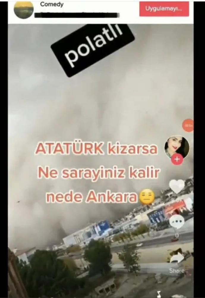 Ankara’da dehşet verici kum fırtınası başladı! Ankara'da olan var mı?