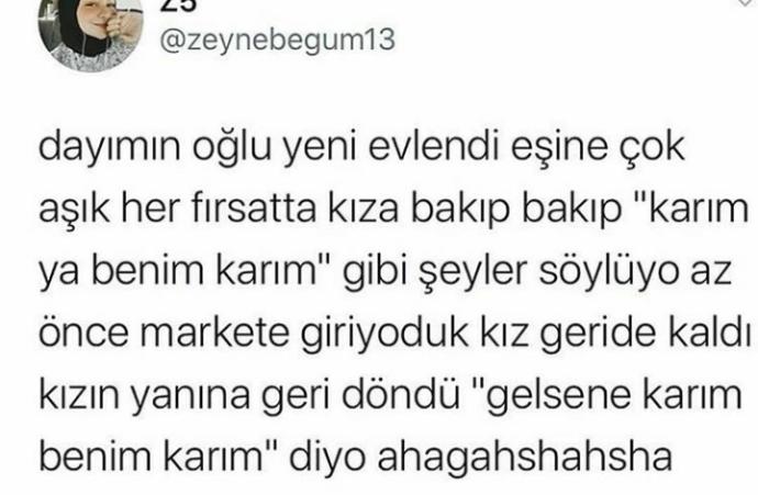 Hanımcı bir bey... Çok mu şey istedik mchdmg