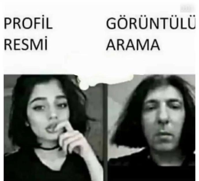 Profilde başka gerçekte başka olan kişiler ile karşılaştınız mi?