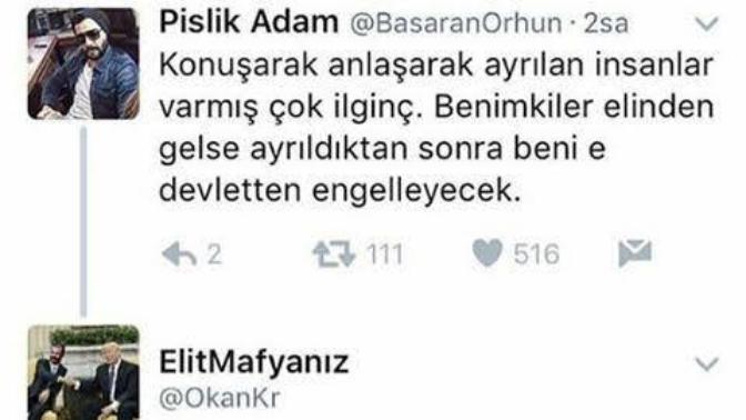 Ayrılık sonrası çirkefleşen ve sizin hakkınızda atıp tutan hakaretler eden eski sevgilinize ne tepki verirsiniz?