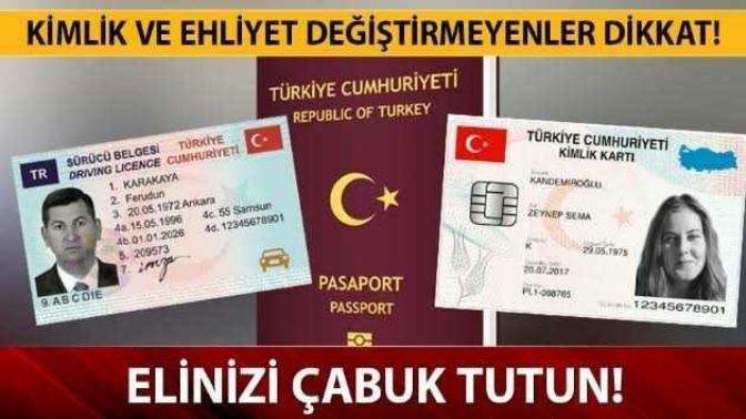 Kimlikler ve ehliyet belgeleri birleşecekmiş nasıl olacak yani?