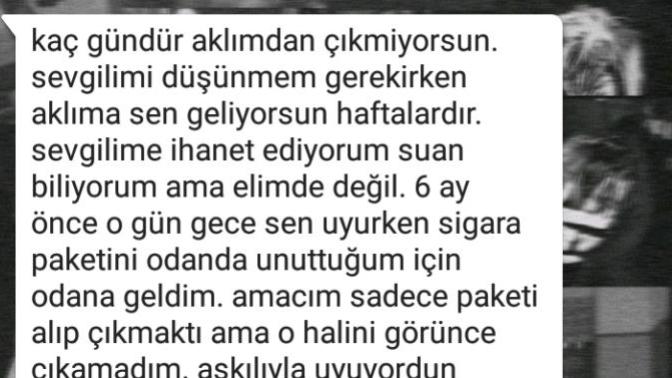 Kuzenimden böyle bir mesaj aldım yardım edin?