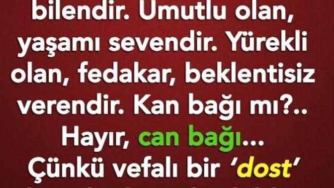 Kan bağı mı? Yoksa can bağı mı?