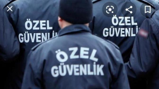 Özel guvenlik isinde calisan var mı?