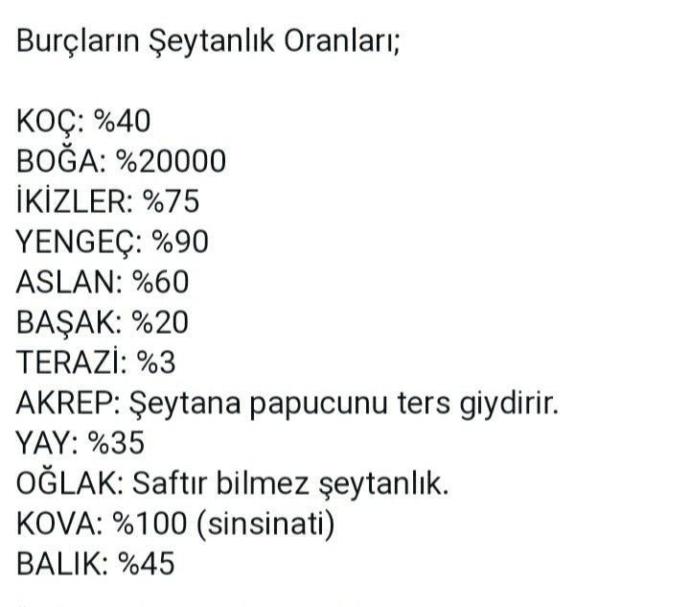 Gel Bakalım Ne Kadar Şeytansın😉?