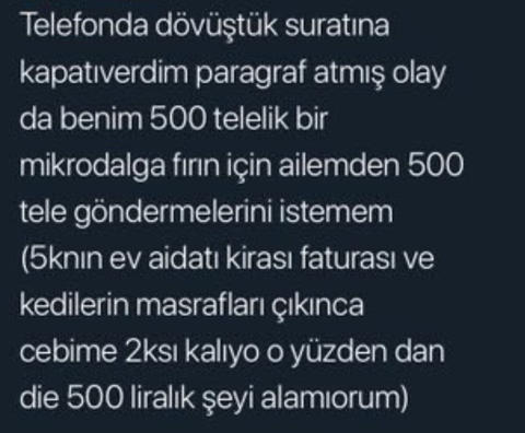 Aylık 5 bin lira harçlıkla geçinemeyen biri hakkında ne düşünürsün?