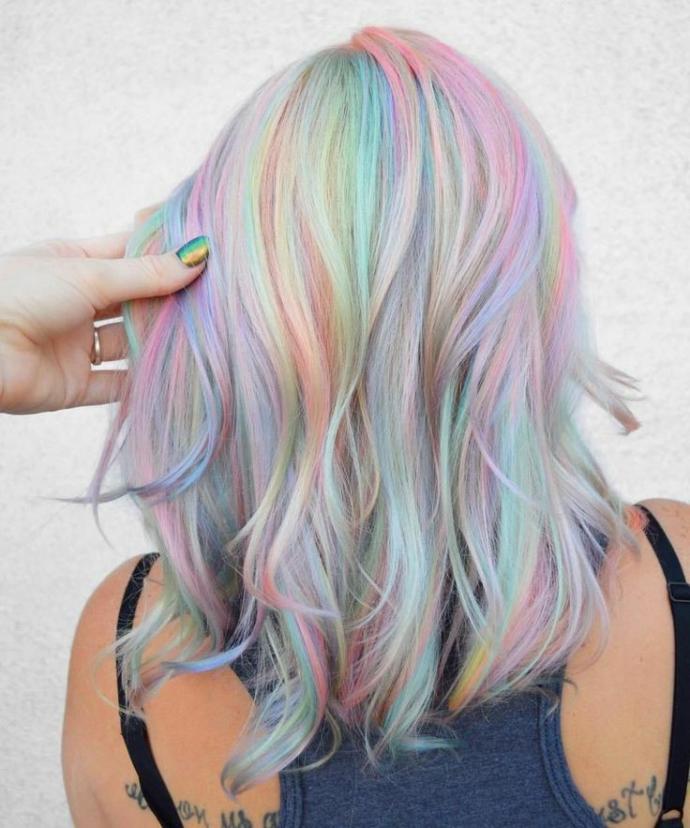 Adeta bir gökkuşağı edasında 🌈💖💜