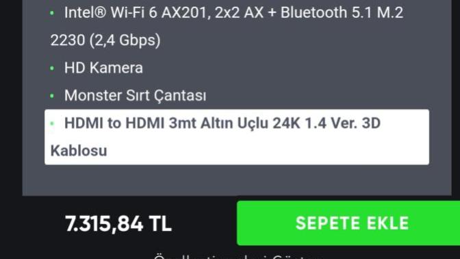 Arkadaşlar monster notebook abra a5 v15.6 inç 10. Nesil i5 işlemci laptop almayı düşünüyorum tavsiyeleriniz var mı?