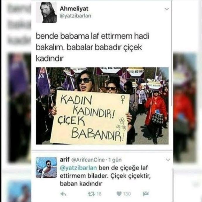 Sizce kadınlar çiçek midir?