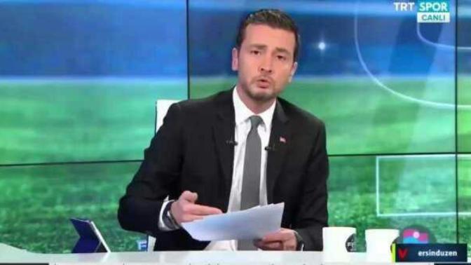 TRT spor spikeri Ersin Düzen'in 27.500 TL maaş aldığını açıkladı! Milletin vergileriyle ayakta duran bir kurumun bu maaşı etik mi?