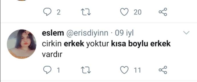 ALLAH aşkına nedir şu kısa boylu erkek nefreti?
