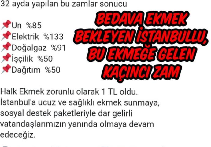 Son yillarin en fiyasko Belediye Baskani Imamoglu oldu, sisirilmis havasi inen balon gibi degil mi?