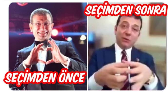 Son yillarin en fiyasko Belediye Baskani Imamoglu oldu, sisirilmis havasi inen balon gibi degil mi?