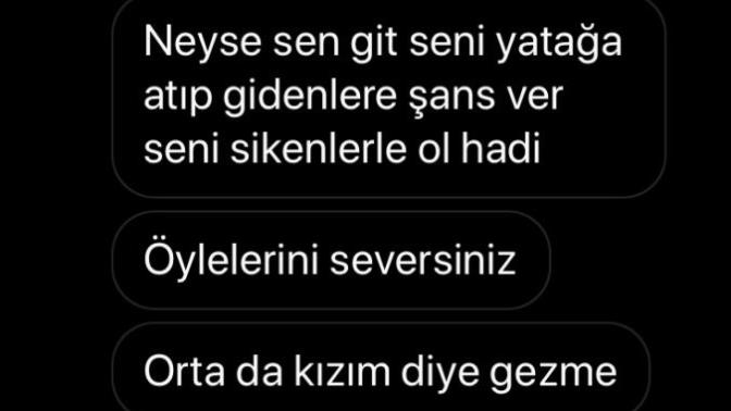 Takibi biraktim diye tanimadigim adamin bana soylediklerine bakarmisiniz?