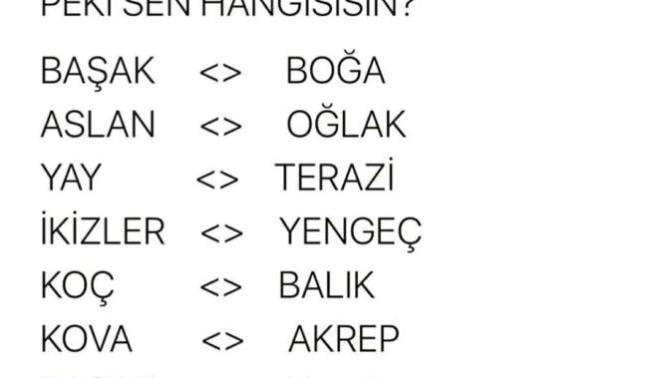 Seni mutlu edecek burç hangisi?