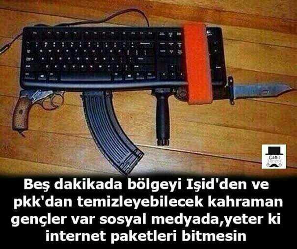 Türkler neden savaşçı özeliğini kaybettiler ve şimdi klavye milliyetçisidirler?