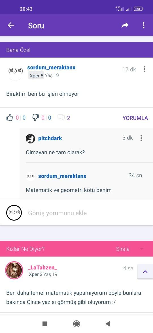 Matematikten bir bok anlamıyorum taktik verin?