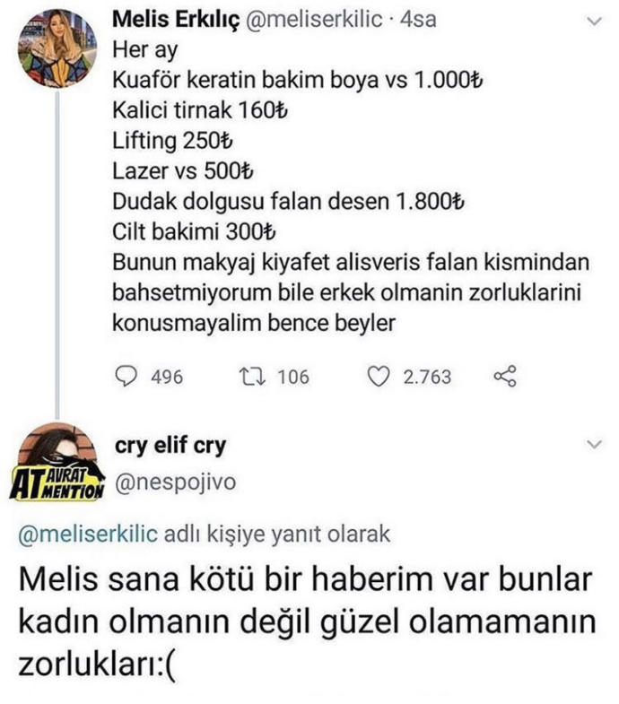 Bir kadın bakım yapmadanda güzel olabilir mi?