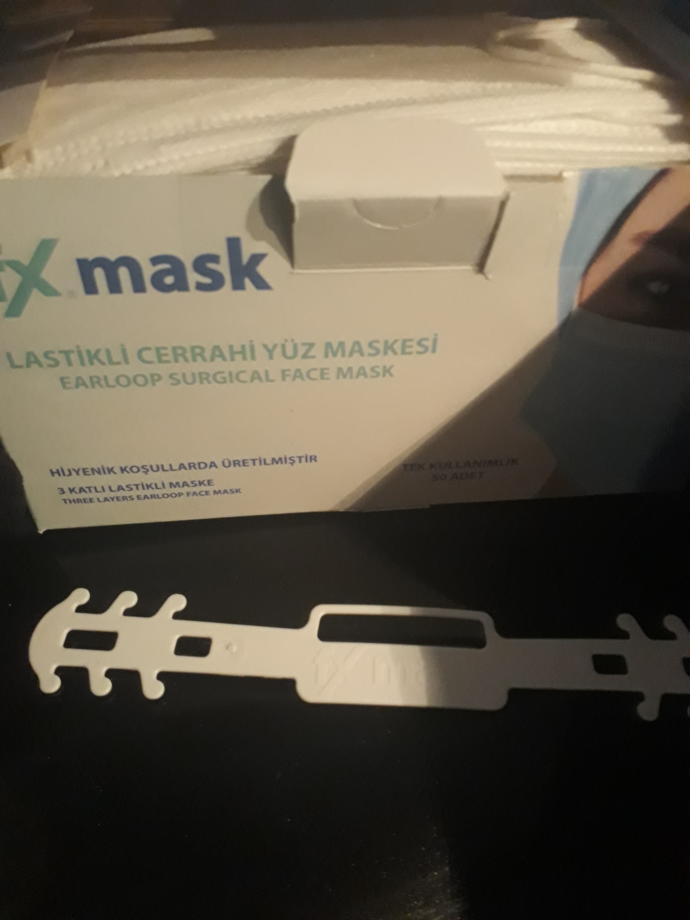 Maske paketinin içinden çıkan bu şey nedir?