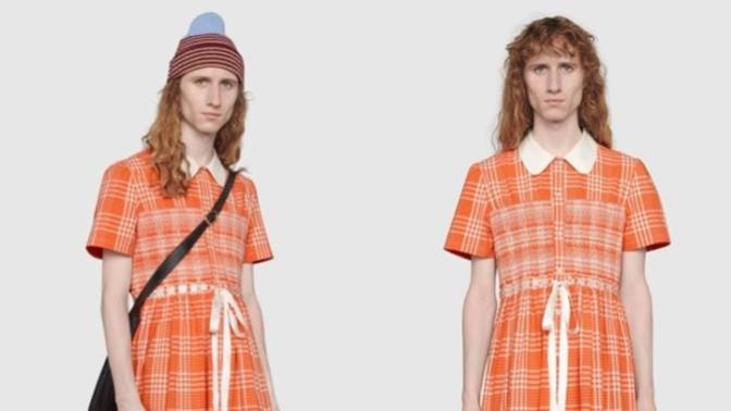 Gucci'nin yeni erkek kreasyonu gündeme oturdu. Sevgiliniz bunu giyse ne yaparsınız?