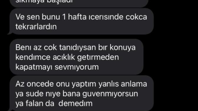 Dün gece bitirdik ilişkimizi napmalıyım?
