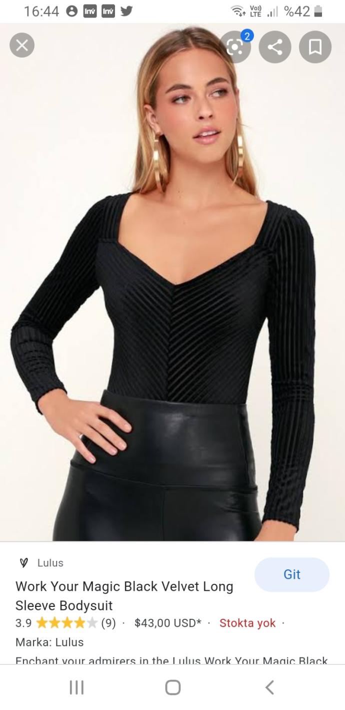 Kadife bluz ve kadife bodysuit hangi kıyafetlerle kombinlemeyi tercih edersiniz?