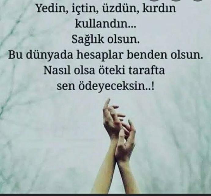 Edepli sessiz kalınca ahlaksız kendini haklı mı sanır?