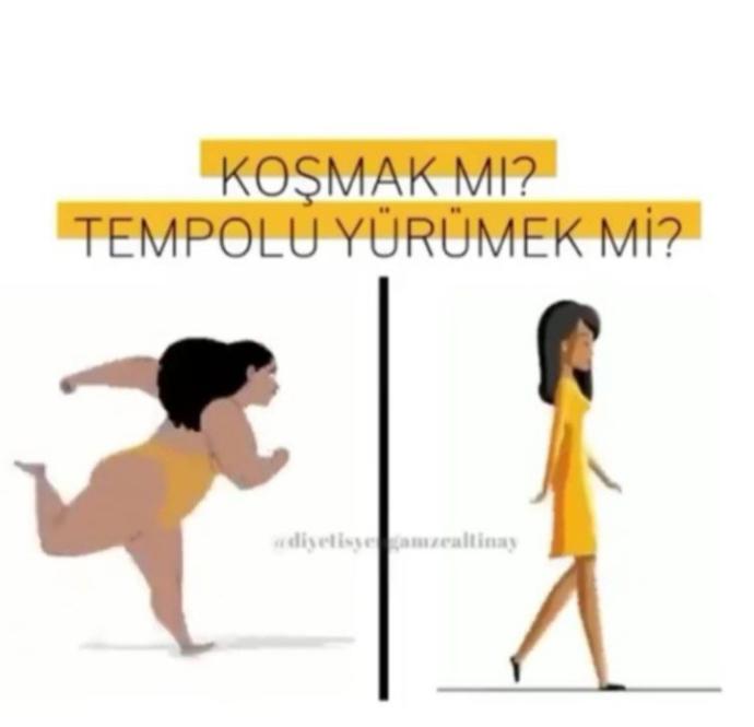 Koşmak mı daha sağlıklıdır yoksa tempolu yürümek mi?