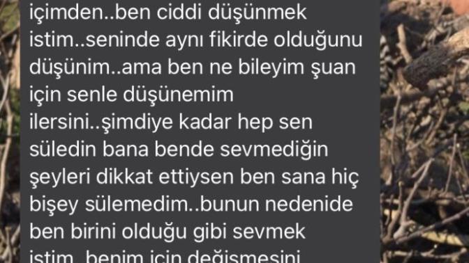 Bu mesajdan ne anlıyorsunuz?