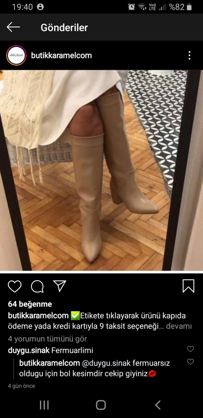 Günlük rahatlığı ile tercih ettiğiniz kıyafetlerle hangi model çizme modelini tercih edersiniz?