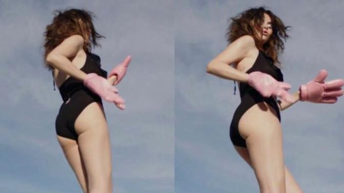 Selena Gomez in poposu Dünya'nın en pürüzsüz poposu mu?
