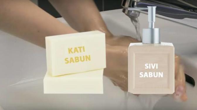 Sıvı sabunu mu yoksa katı sabunu mu tercih edersiniz?