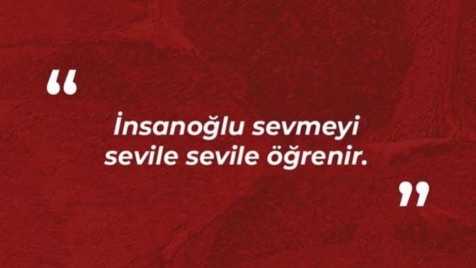 İnsan sevilince mi öğrenir sevmeyi?