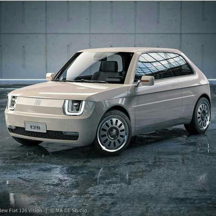 Yeni Fiat 126 Vision Prototipi İtalyada görücüye çıktı! Nasıl buldunuz?