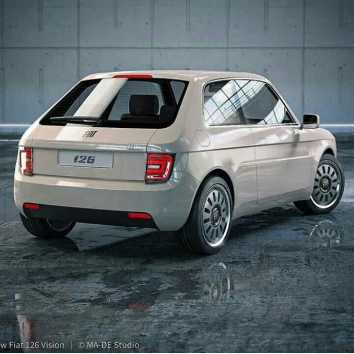Yeni Fiat 126 Vision Prototipi İtalyada görücüye çıktı! Nasıl buldunuz?