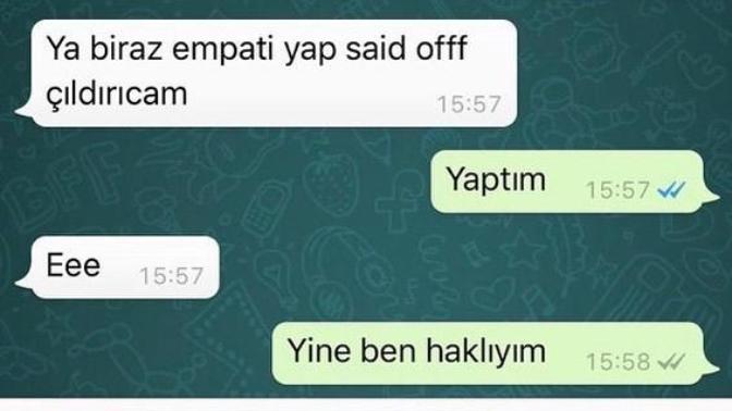 Haklı olmak acı mı verir, mutluluk mu?