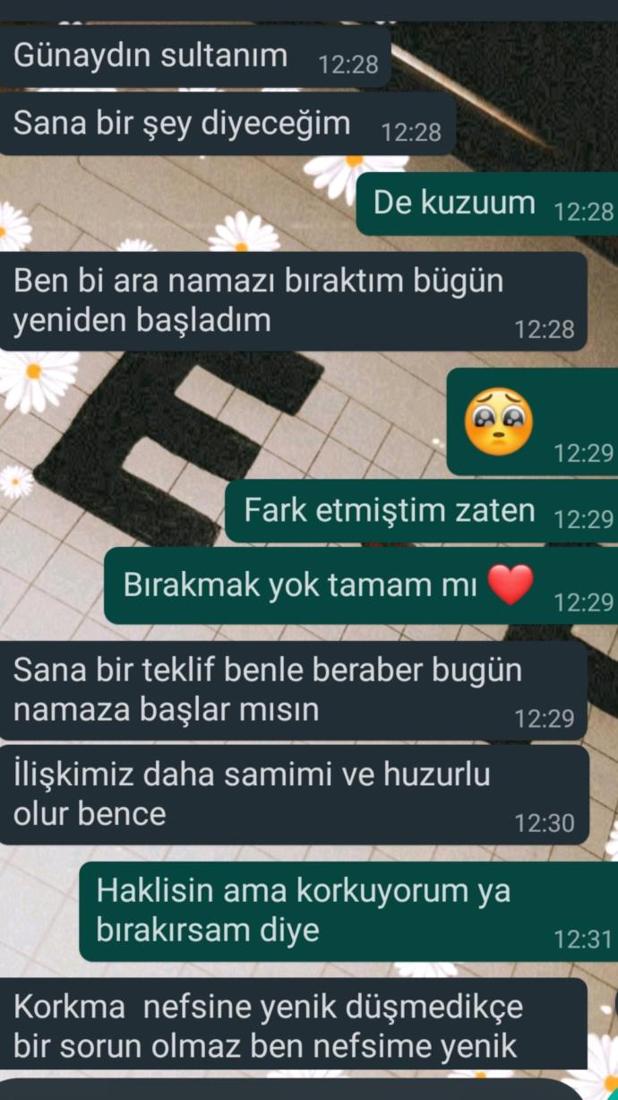 Aldığınız en güzel mesaj neydi?