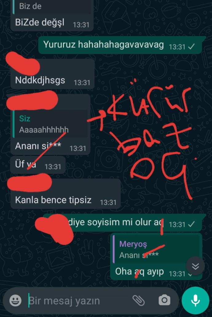 Sizce ben ve arkadaslarim abaza miyiz?