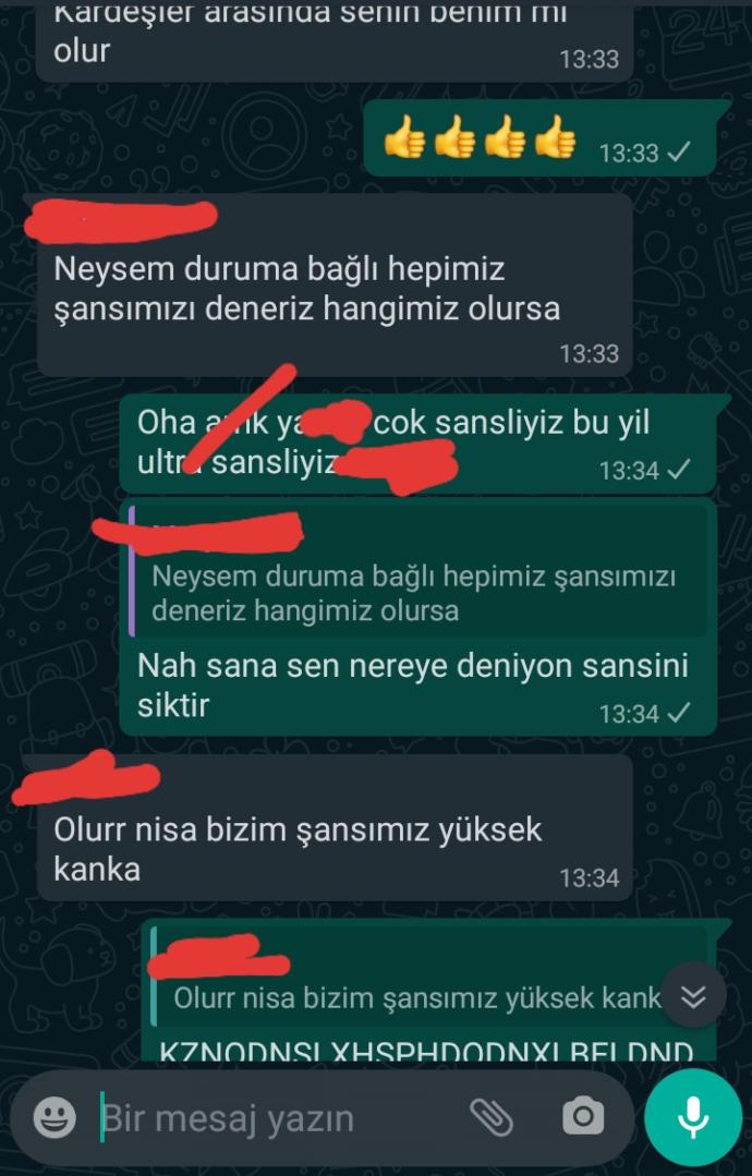Sizce ben ve arkadaslarim abaza miyiz?