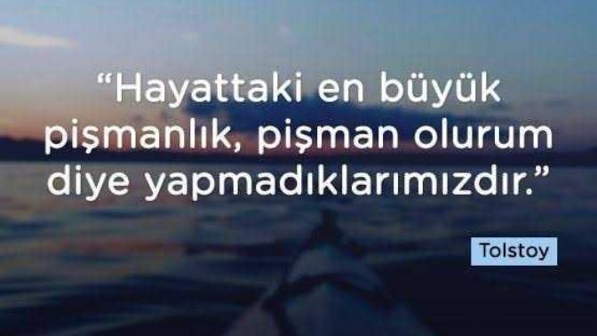 İnsan yaptıklarından mı yoksa yapmadıklarından mı pişman olmalı?